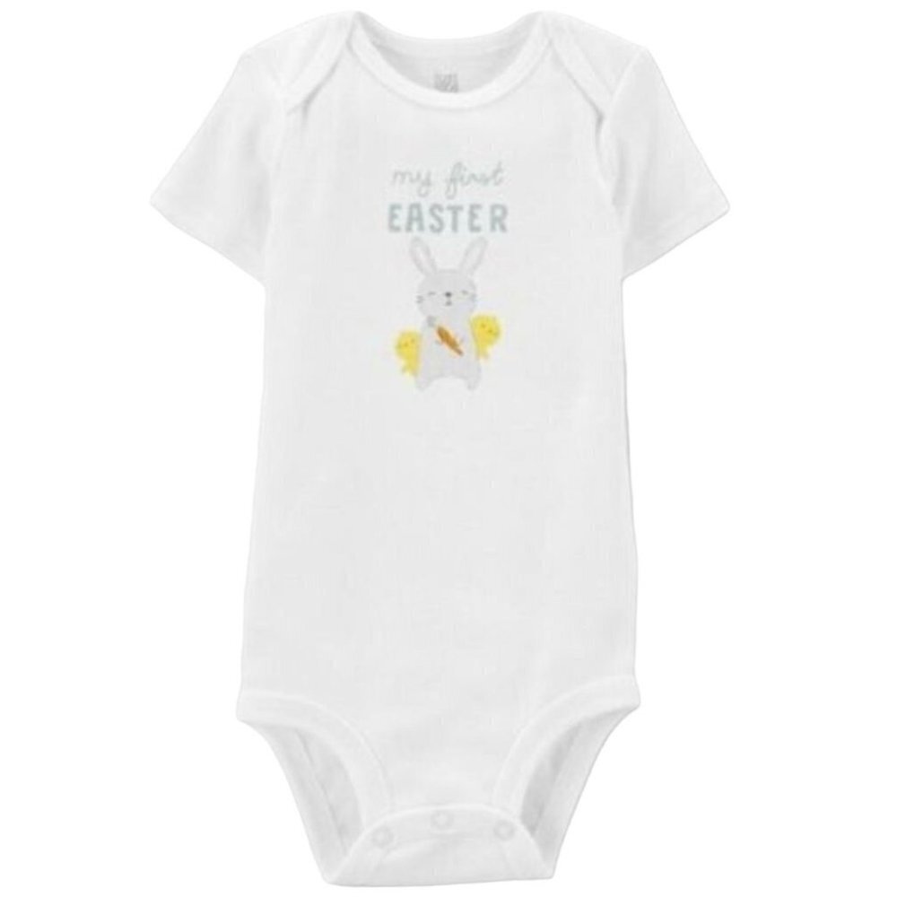 Carter's Just One You® Baby 'My First Easter' Bodysuit - White 12M